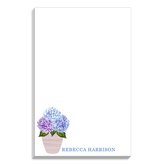 Potted Hydrangea Notepads